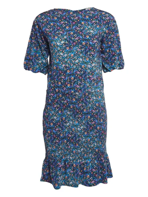 SANDRO floral-print mini dress Blue 937175