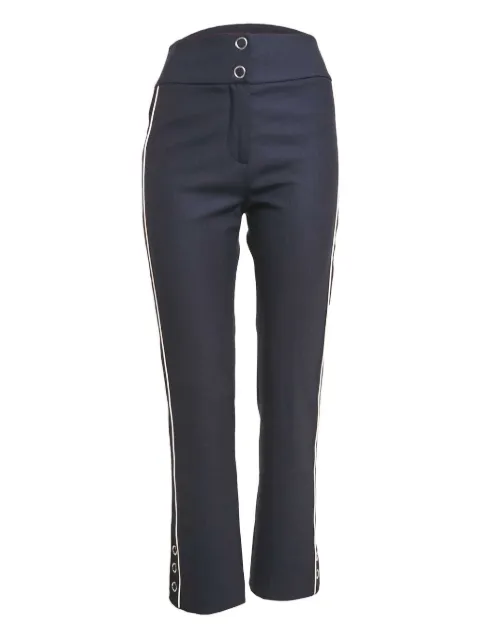 SIMKHAI side stripe-detail trousers Blue 1074520