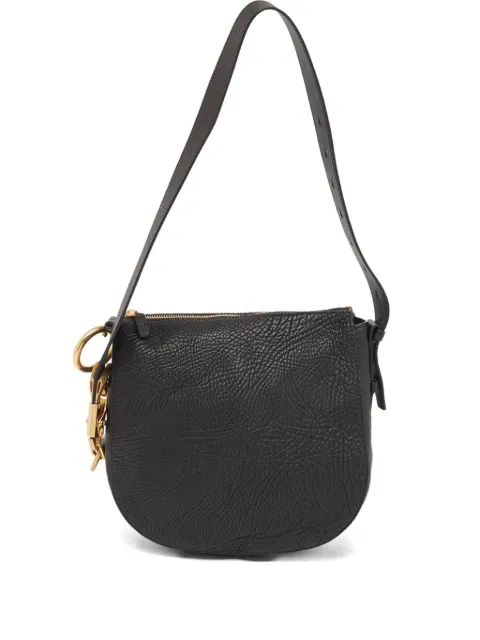 Burberry Pre-Owned Knight leather shoulder bag Black 1004106
