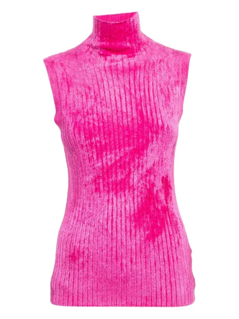 Sies Marjan ribbed-knit top Pink 1025359
