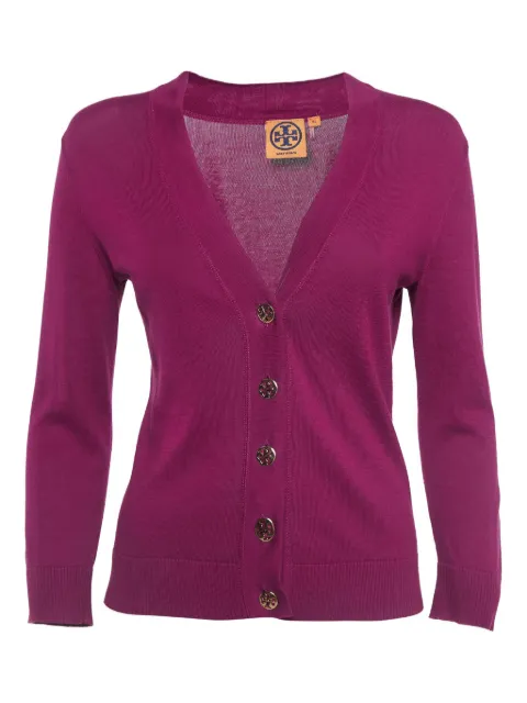 Tory Burch button cardigan Purple 158207
