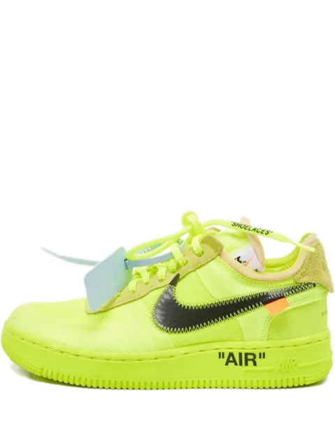 Nike X Off-White 2018 Air Force 1 sneakers Green 922319