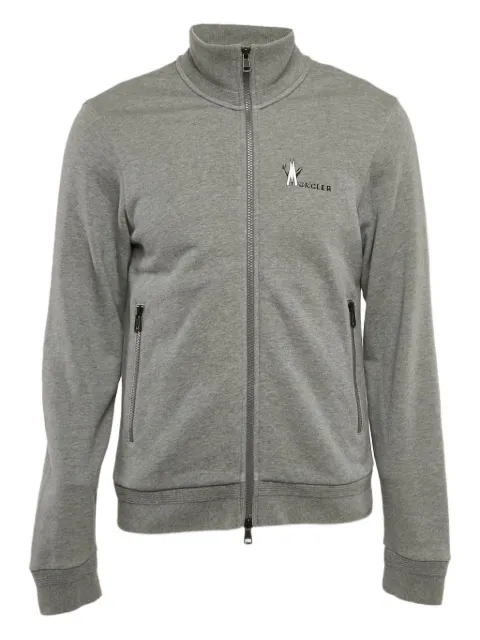 Moncler Vintage zip-up bomber jacket Grey 1085234