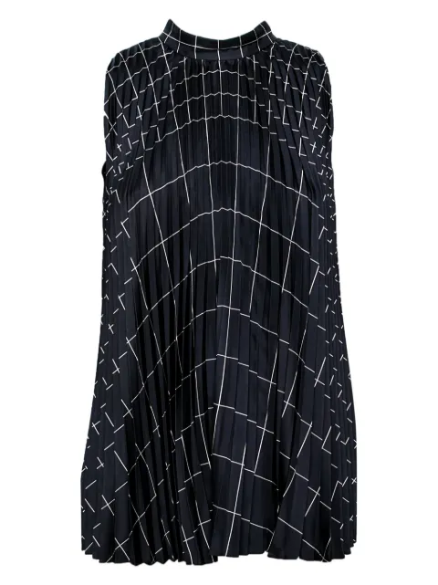Ferragamo Pre-Owned checked silk blouse Black 590297