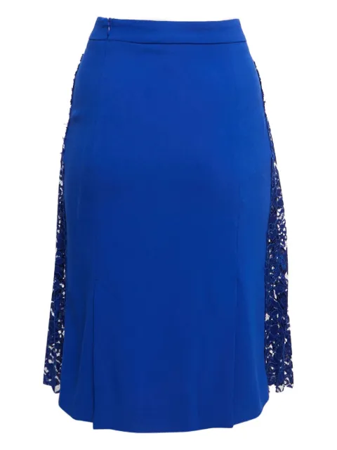 JOSEPH pleated lace skirt Blue 1107862