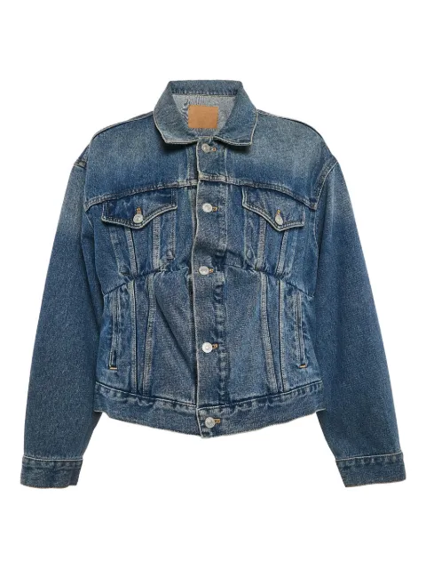 Balenciaga Pre-Owned darted-seams denim jacket Blue 1105926
