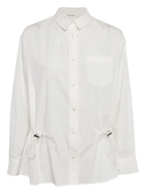 sacai drawstring-detailing blouse White 1105974