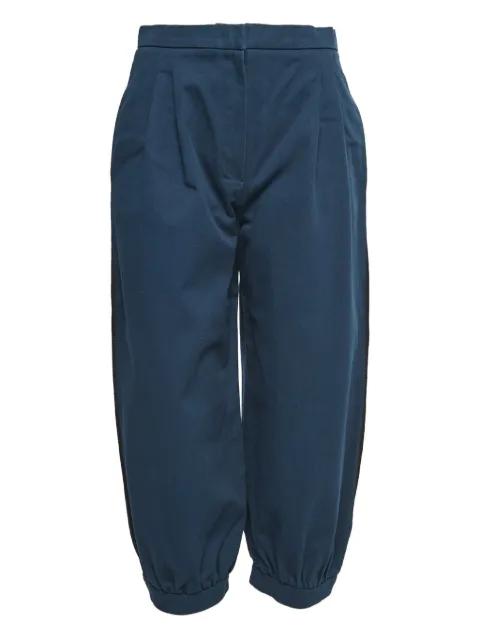 Fendi Pre-Owned pleated trousers Blue 760508