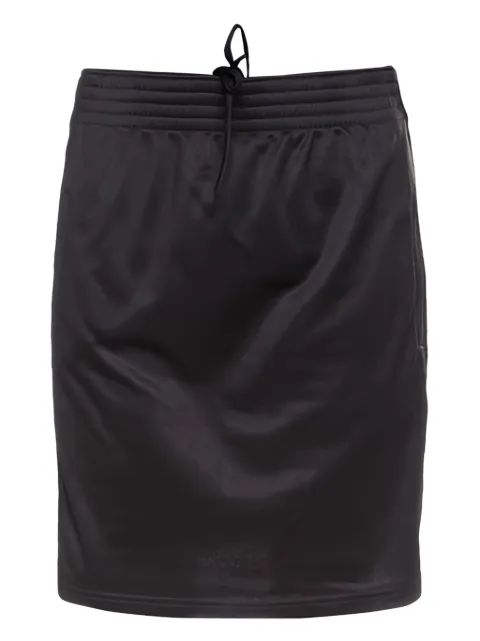 Givenchy Pre-Owned drawstring-fastening logo-stripe skirt Black 141446