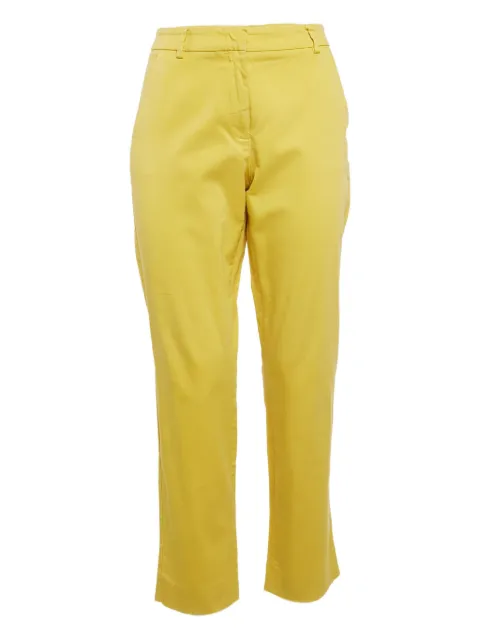 Weekend Max Mara cigarette trousers Yellow 1112721