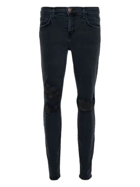 Current/Elliott distressed jeans Black 432278