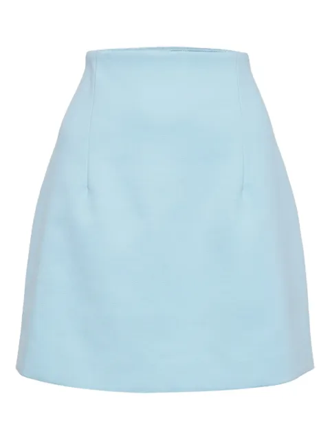 Off-White Pre-Owned A-line mini skirt Blue 1032181