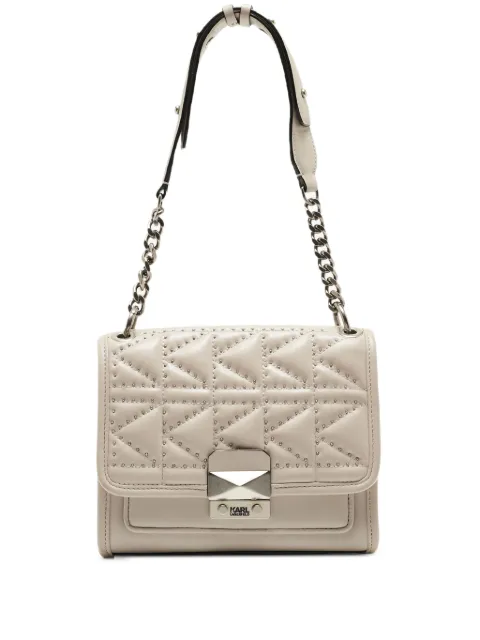 Karl Lagerfeld Vintage leather crossbody bag Neutrals 925771