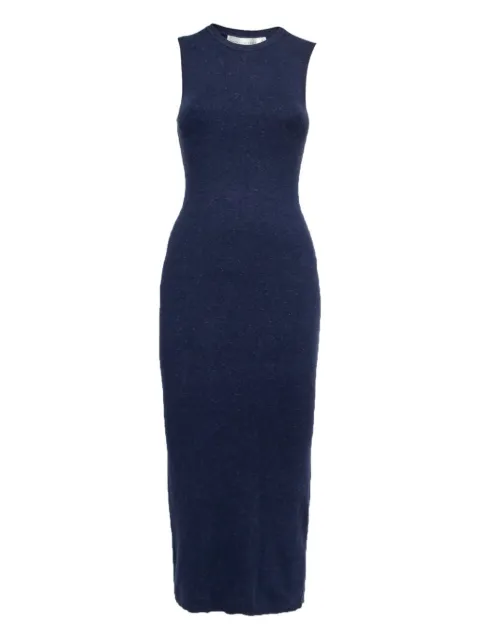 Victoria Beckham ribbed maxi dress Blue 641306