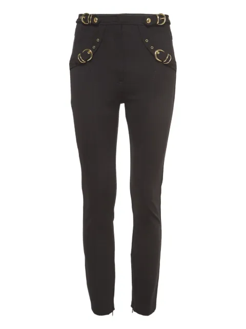 Versace Pre-Owned high-rise trousers Black 918892