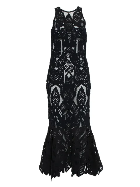 SIMKHAI lace tulle dress Black 431448