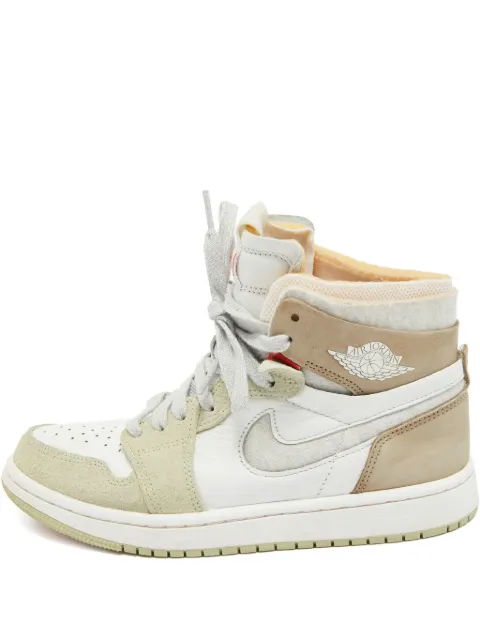 Nike Vintage Air Jordan 1 leather suede sneakers Neutrals 954582