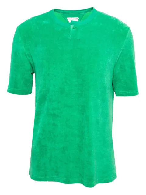 Bottega Veneta Pre-Owned terry cotton T-shirt Green 850685