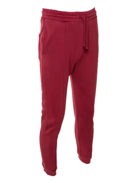 VETEMENTS pre-owned elasticated waistband pocket trousers Red 291614