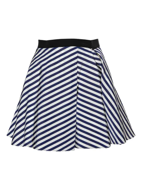 Balenciaga Pre-Owned striped mini skirt 393157
