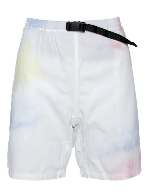 John Elliott tie-dye buckle shorts White 296137