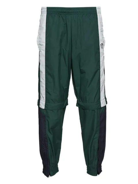 VETEMENTS elasticated-waist panelled track pants Black 306836