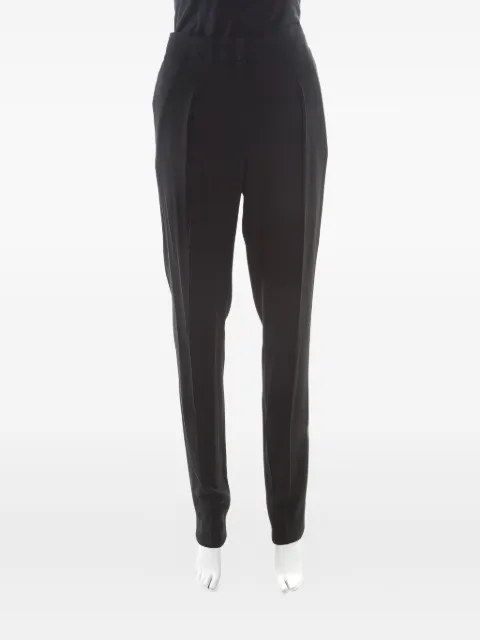 Vionnet Vintage pleated trousers Black 175547