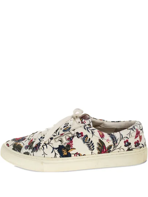 Tory Burch Amalia floral Lace-up sneakers Neutrals 318899