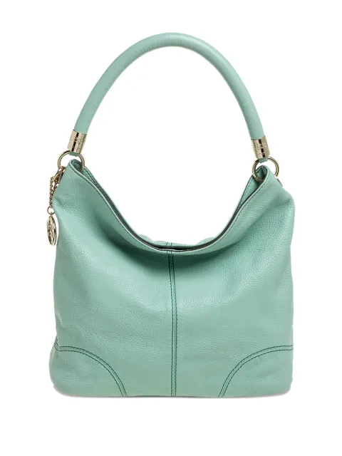 Lancel Vintage French Flair leather tote bag Green 352446
