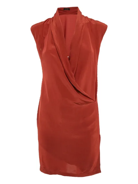 AllSaints wrap-detail mini dress Red 1120908