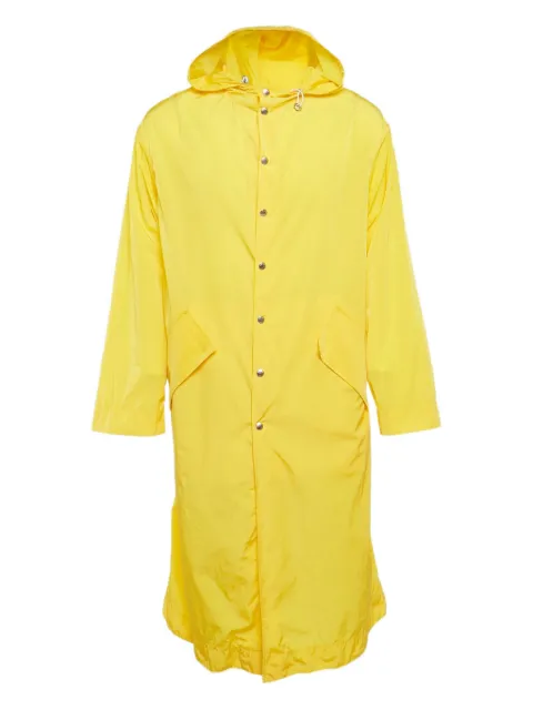 Kenzo Pre-Owned hooded raincoat Yellow 1112432