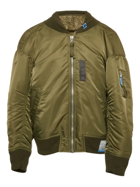 Maison MIHARA YASUHIRO padded bomber jacket Green 1126595
