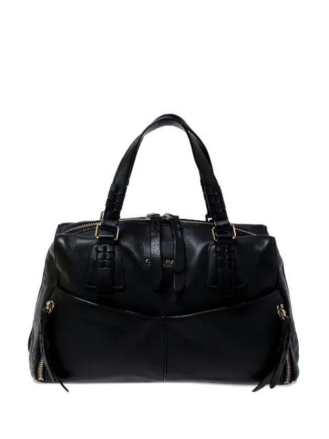 Cole Haan pre-owned leather tote bag Black 243175