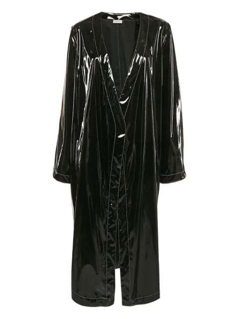 The Attico open-front coat Black 1108650