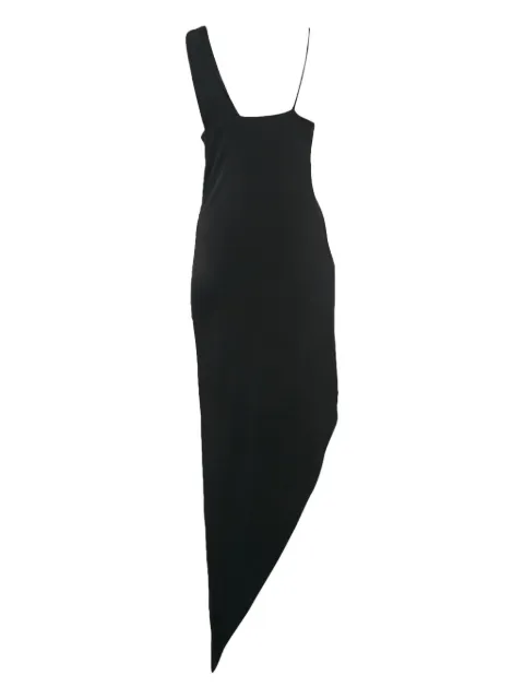 Lama Jouni 2024 asymmetric dress Black 1072253