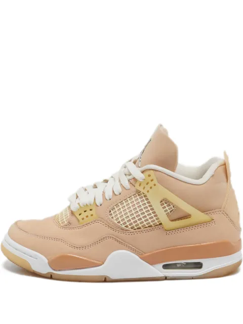 Jordan pre-owned Air Jordan 4 mesh-panelled low-top sneakers Neutrals 1077444