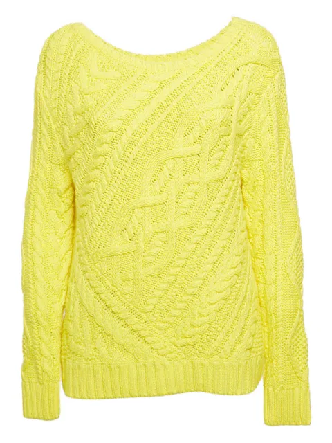 Polo Ralph Lauren Vintage cable-knit sweater Yellow 1048284