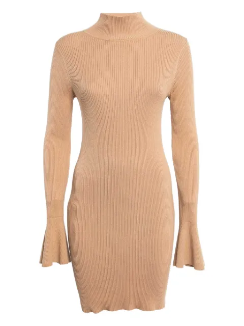 House Of Harlow x Revolve 2023 ribbed-knit dress Neutrals 1032247