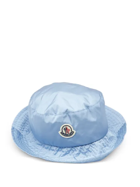 Moncler Vintage padded bucket hat Blue 1049670