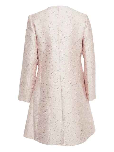 Balenciaga Pre-Owned buckle-fastening coat Pink 1106531
