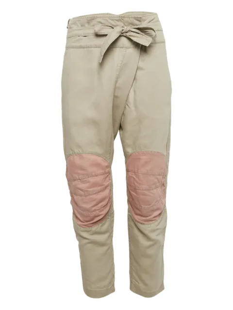Zadig&Voltaire wrap-design trousers Neutrals 1058921