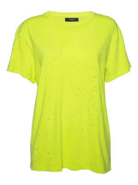 AMIRI cotton T-shirt Green 631256