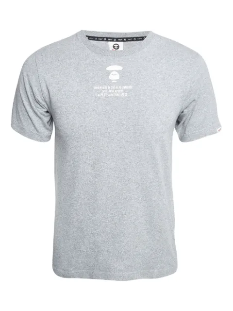 A BATHING APE® pre-owned Ape Head T-shirt Grey 954591