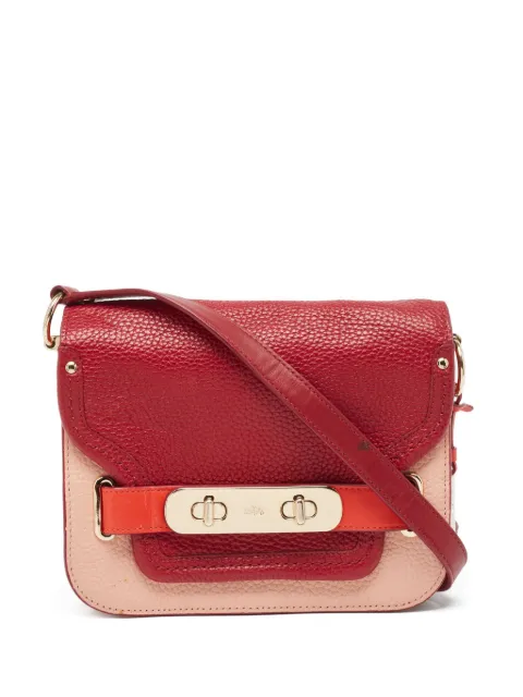 Coach leather shoulder bag Pink 960653