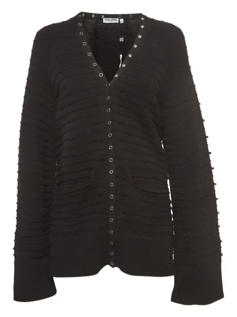 Opening Ceremony textured buttoned cardigan Black 921100