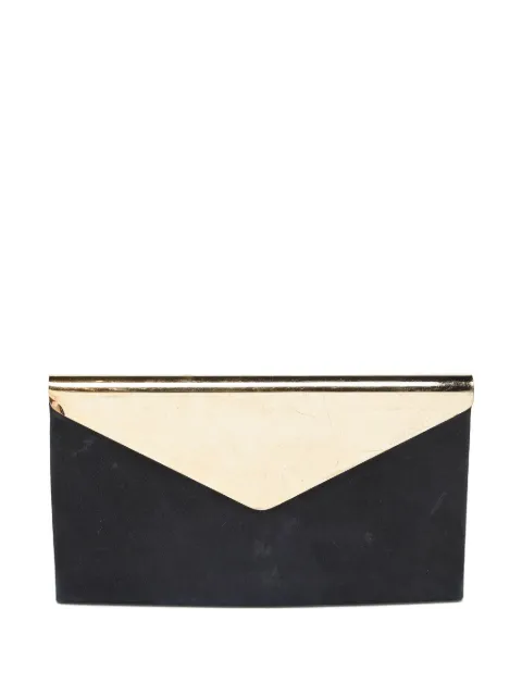 Jimmy Choo Pre-Owned suede clutch Black 901261