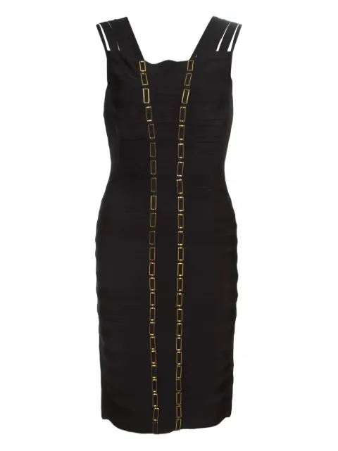 Hervé Léger Pre-Owned Gemma bandage dress Black 147170