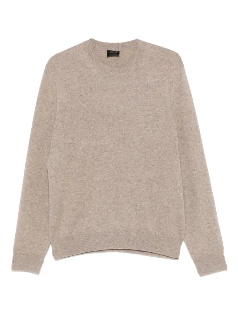 Brioni cashmere jumper Brown UMQ90LODK08
