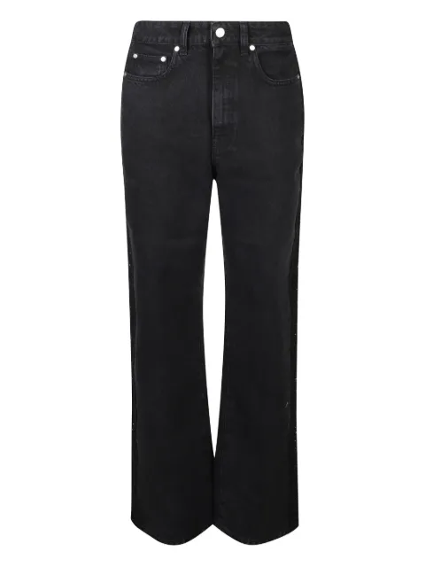 Stella McCartney lace-insert jeans Black 6D03053SQH33