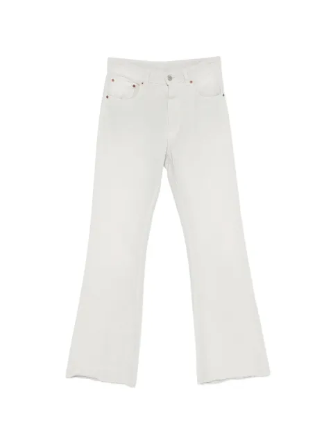 MM6 Maison Margiela raw-cut flared jeans Grey S6LB0188M35439